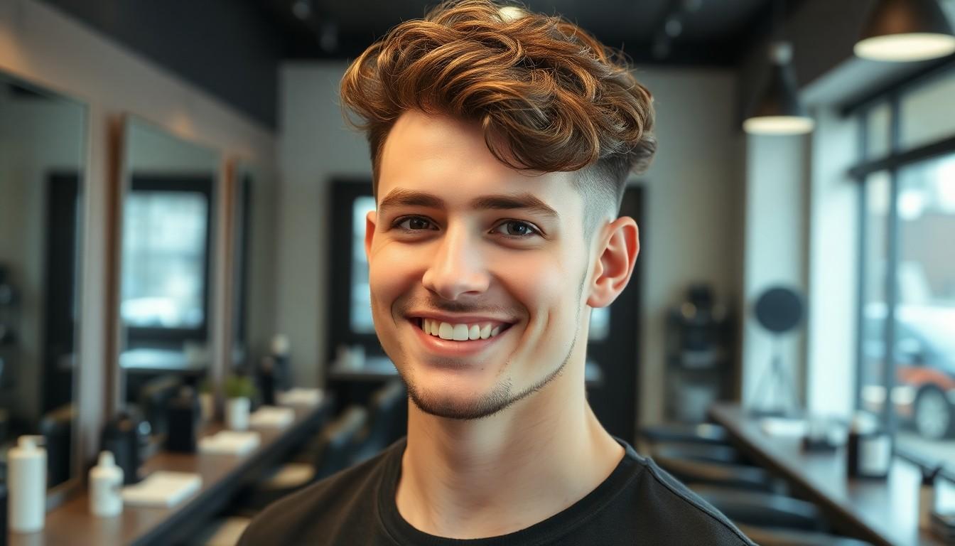 10 Stylish Taper Fade Cuts for Men with Curly Hair: Find Your Perfect Look 1