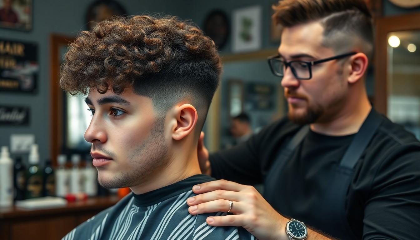 10 Stylish Taper Fade Cuts for Men with Curly Hair: Find Your Perfect Look 3