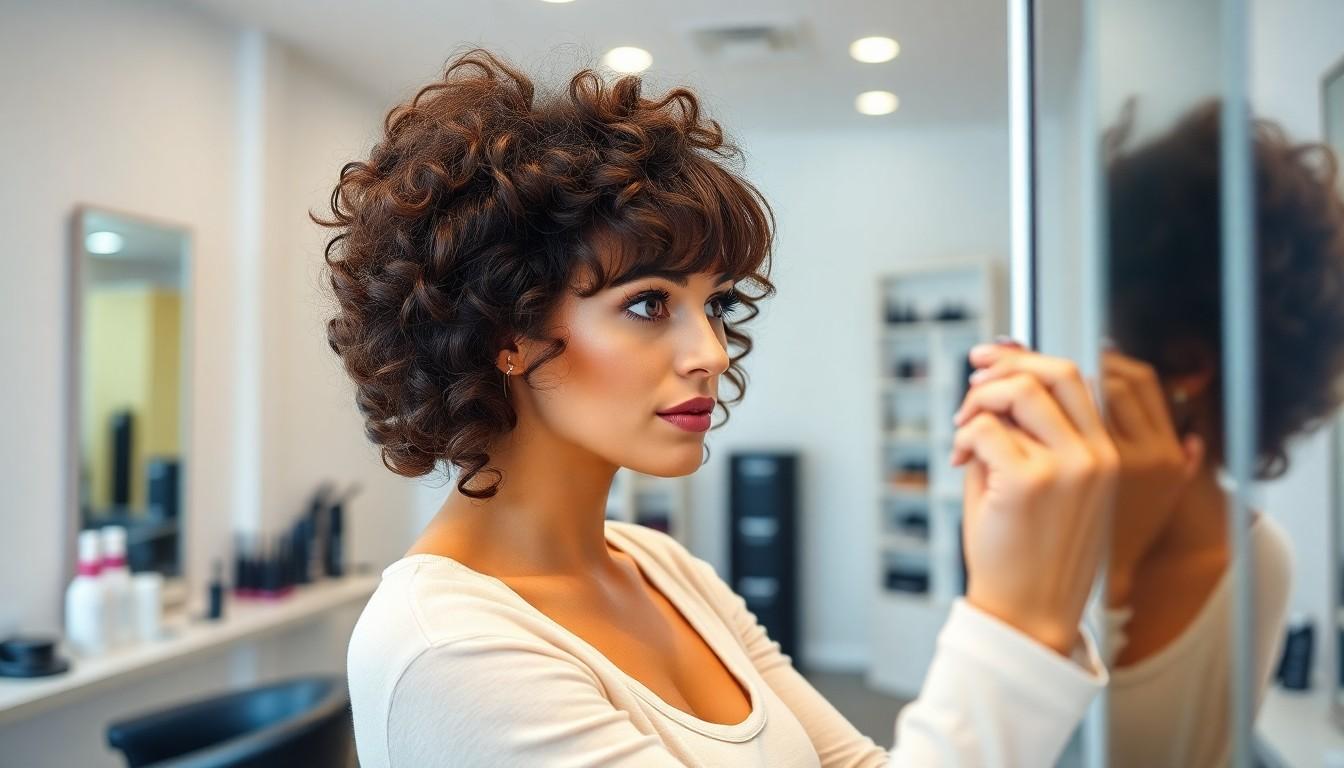 10 Stunning Ways to Rock Curly Hair with Bangs: Your Ultimate Style Guide 12 10 Stunning Ways to Rock Curly Hair with Bangs: Your Ultimate Style Guide 11