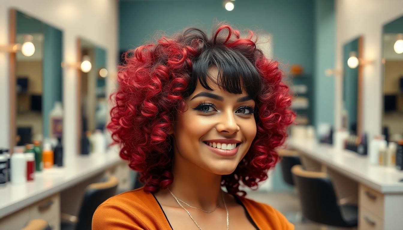10 Stunning Ways to Rock Curly Hair with Bangs: Your Ultimate Style Guide 2 10 Stunning Ways to Rock Curly Hair with Bangs: Your Ultimate Style Guide 1