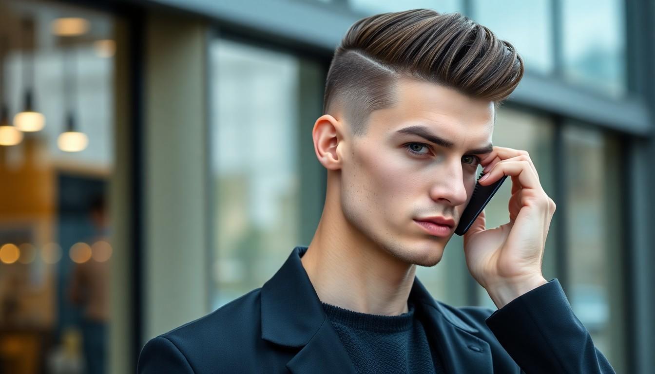 10 Stylish Slick Back Fade Hairstyles for Men to Try in 2025 8 10 Stylish Slick Back Fade Hairstyles for Men to Try in 2025 7
