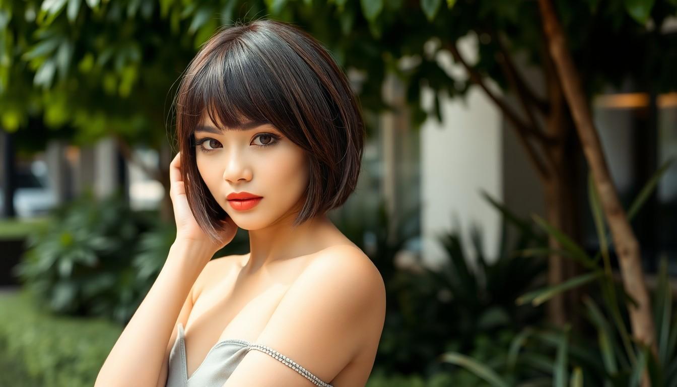 10 Stunning Bob with Curtain Bangs Styles for Every Face Shape | 2025 Guide 7