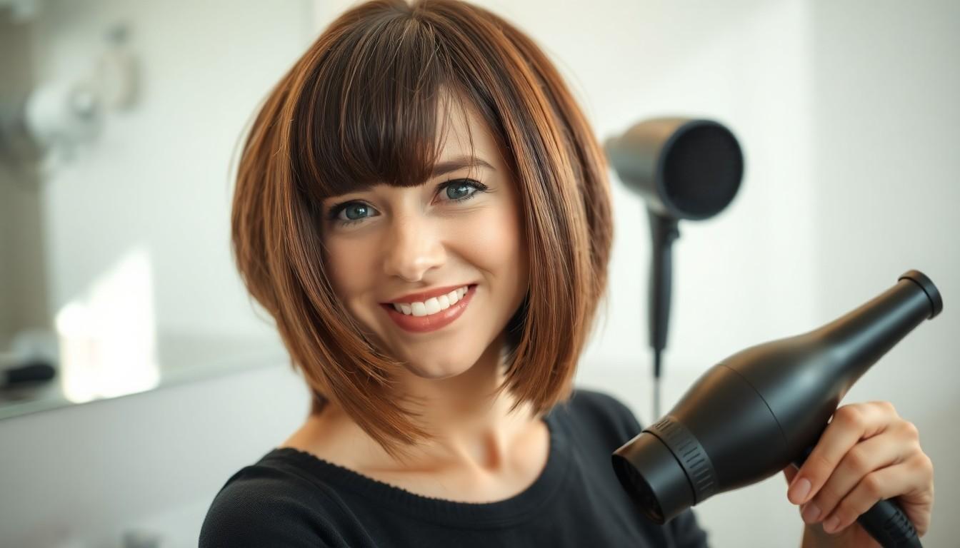 10 Stunning Bob with Curtain Bangs Styles for Every Face Shape | 2025 Guide 3