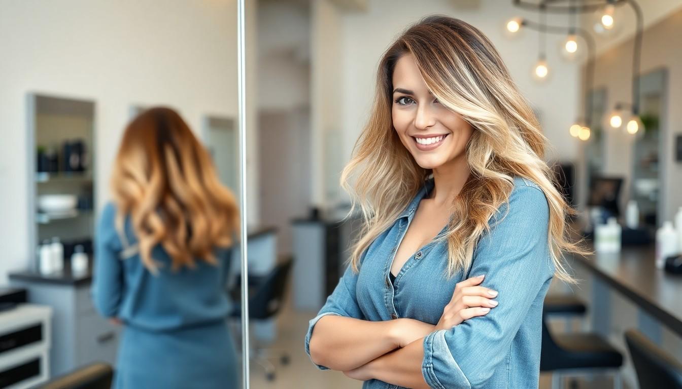 Embrace the Dark Root Blonde Trend: 10 Stunning Styles for 2025 9