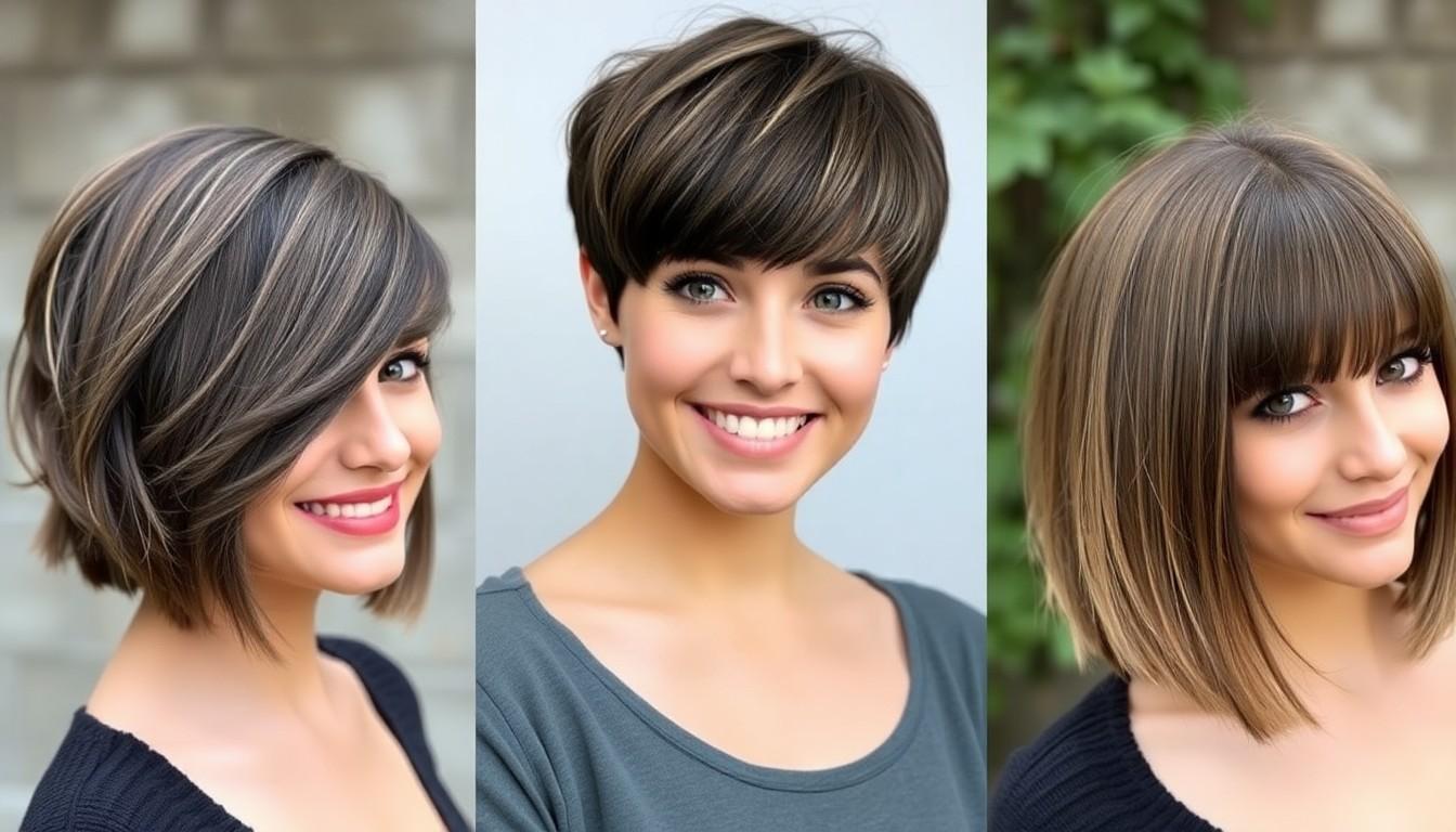 32 Stunning Short Hairstyles for Round Faces: Find Your Perfect Look 10 32 Stunning Short Hairstyles for Round Faces: Find Your Perfect Look 9