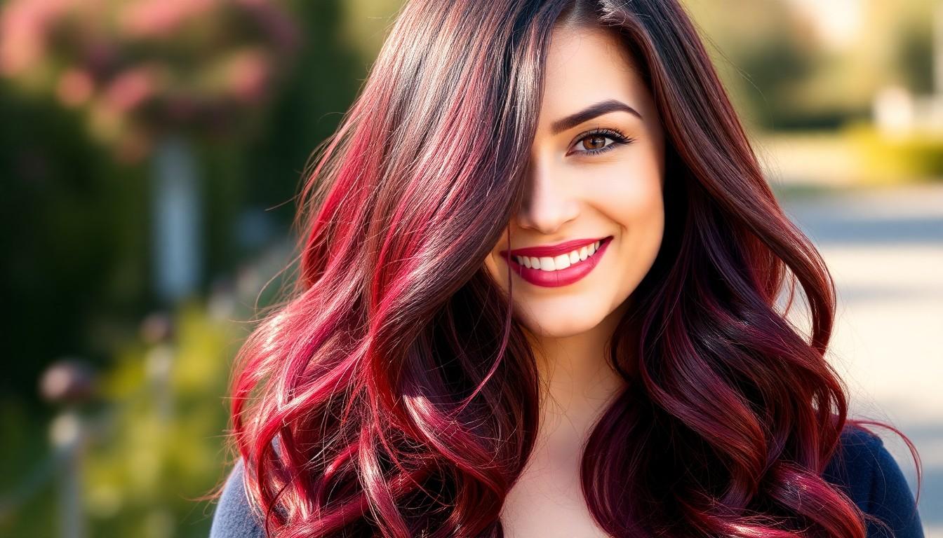 15 Stunning Burgundy Hair Color Ideas for All Hair Types | Transform Your Look 14 15 Stunning Burgundy Hair Color Ideas for All Hair Types | Transform Your Look 13