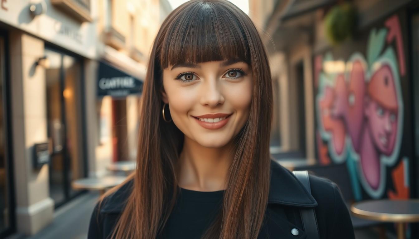 25 Stunning Fringe Hairstyles to Transform Your Look in 2025 18 25 Stunning Fringe Hairstyles to Transform Your Look in 2025 17