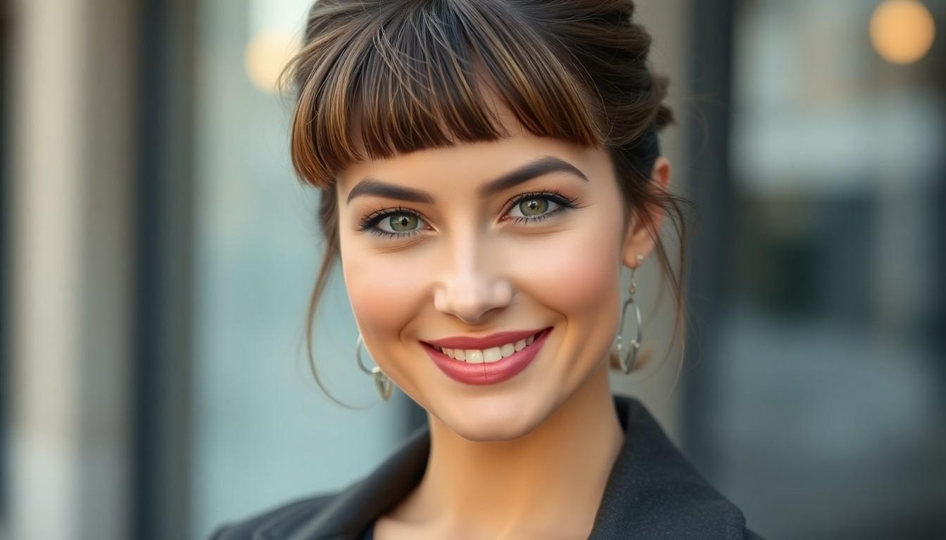 25 Stunning Fringe Hairstyles to Transform Your Look in 2025 16 25 Stunning Fringe Hairstyles to Transform Your Look in 2025 15