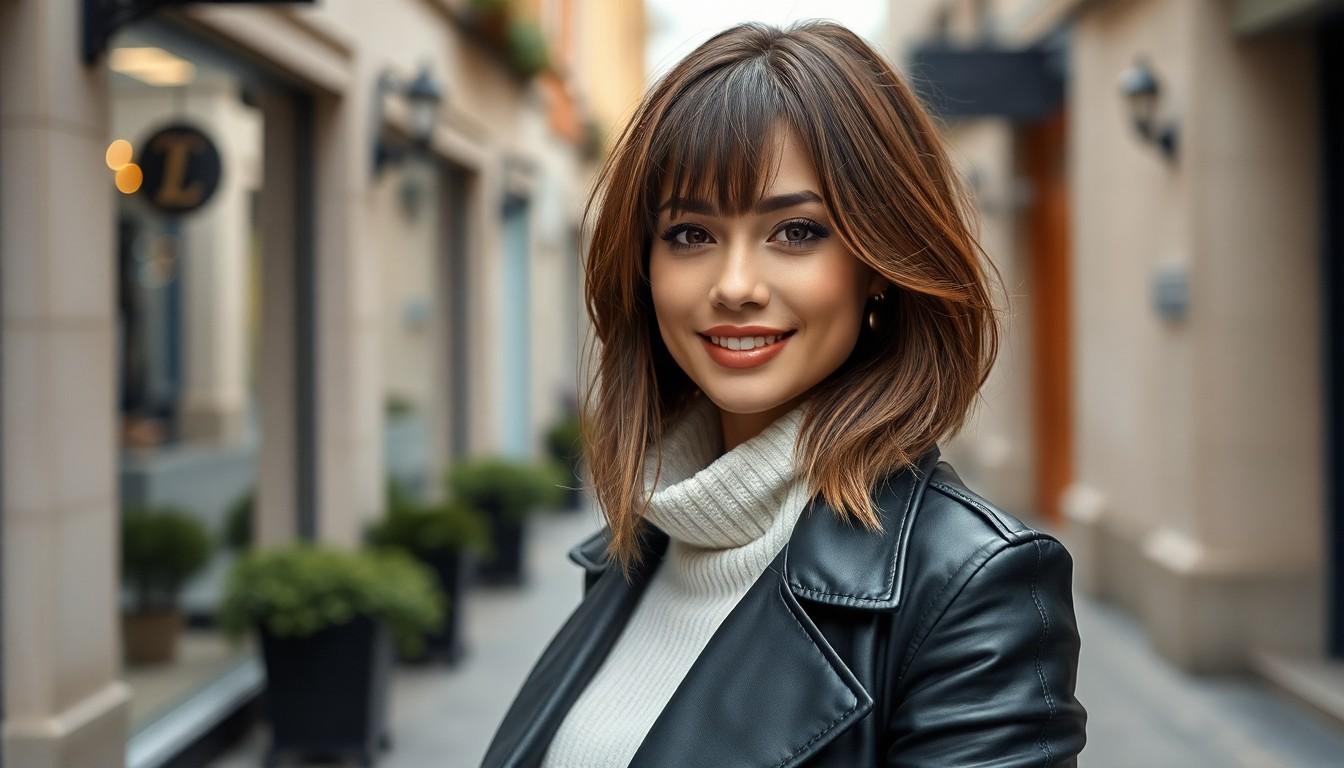 25 Stunning Fringe Hairstyles to Transform Your Look in 2025 2 25 Stunning Fringe Hairstyles to Transform Your Look in 2025 1