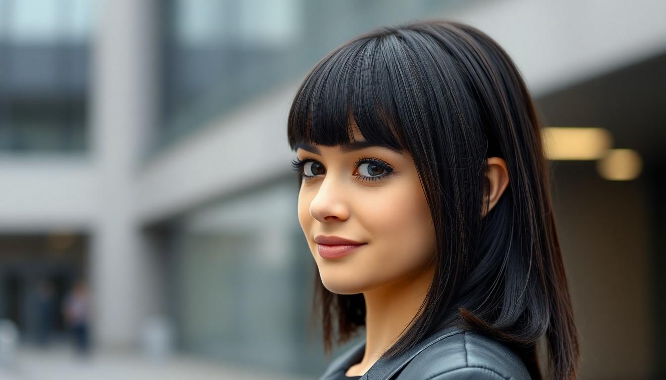 25 Stunning Fringe Hairstyles to Transform Your Look in 2025 8 25 Stunning Fringe Hairstyles to Transform Your Look in 2025 7