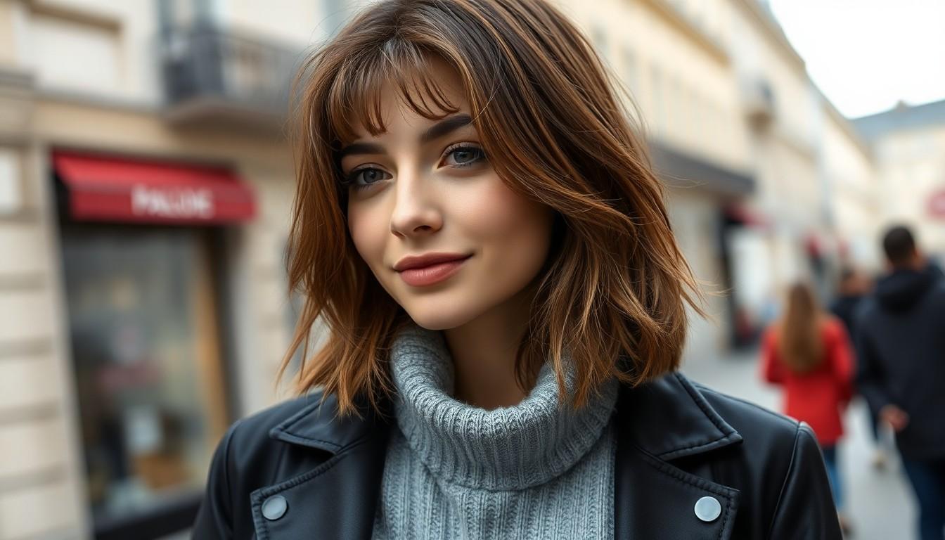 10 Stunning Medium Length Haircuts With Bangs for Every Face Shape (2025) 14 10 Stunning Medium Length Haircuts With Bangs for Every Face Shape (2025) 13