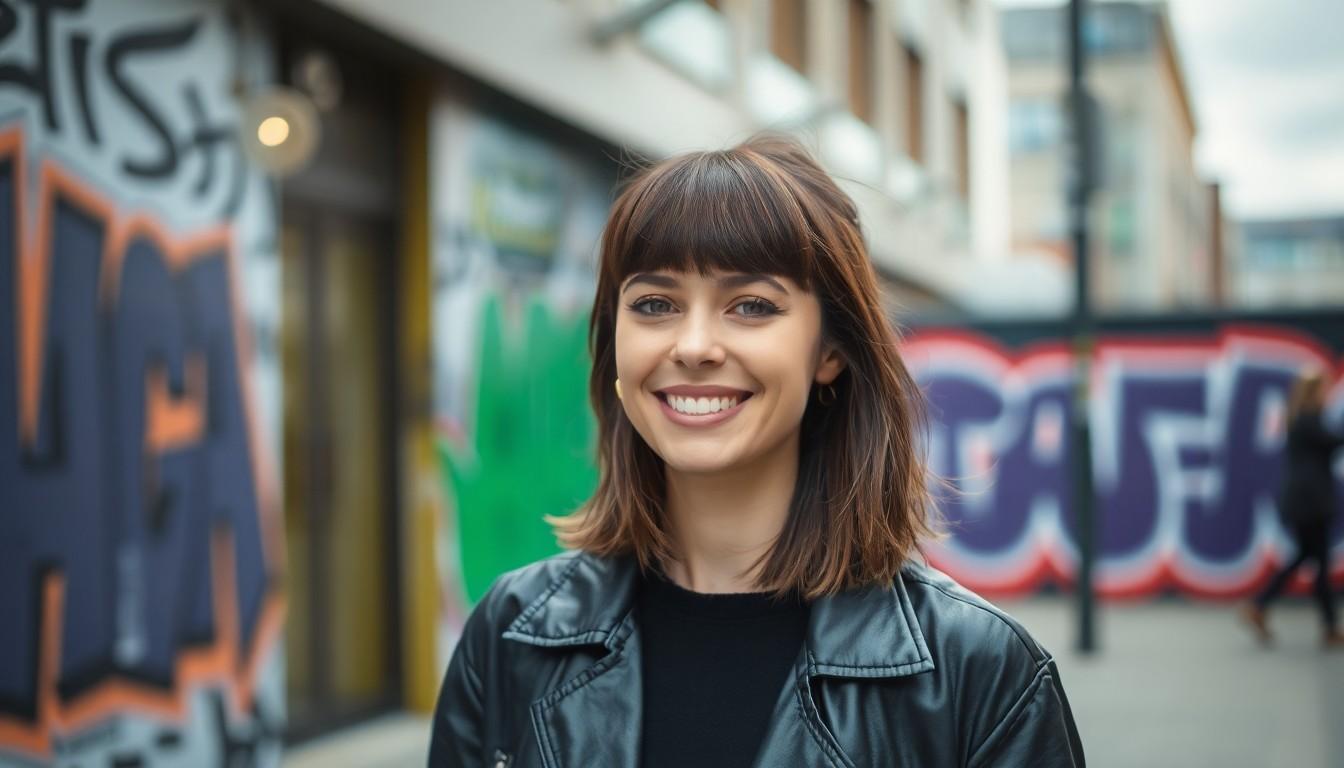 10 Stunning Medium Length Haircuts With Bangs for Every Face Shape (2025) 18 10 Stunning Medium Length Haircuts With Bangs for Every Face Shape (2025) 17