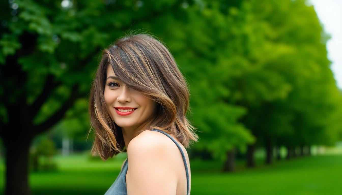 10 Stunning Medium Length Haircuts With Bangs for Every Face Shape (2025) 4 10 Stunning Medium Length Haircuts With Bangs for Every Face Shape (2025) 3