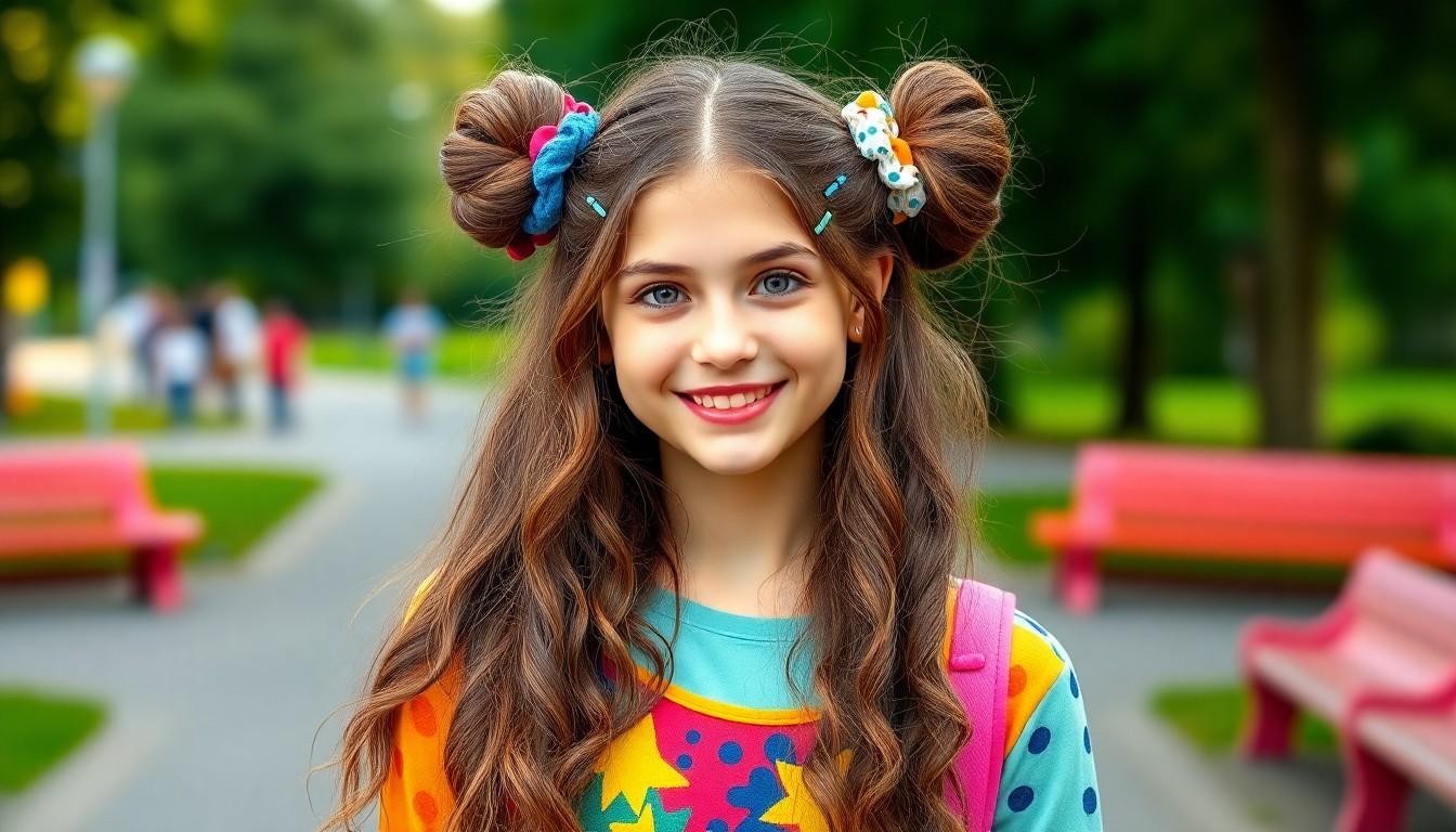 10 Quick & Cute Hairstyles for Teen Girls That Take Zero Effort 10 10 Quick & Cute Hairstyles for Teen Girls That Take Zero Effort 9