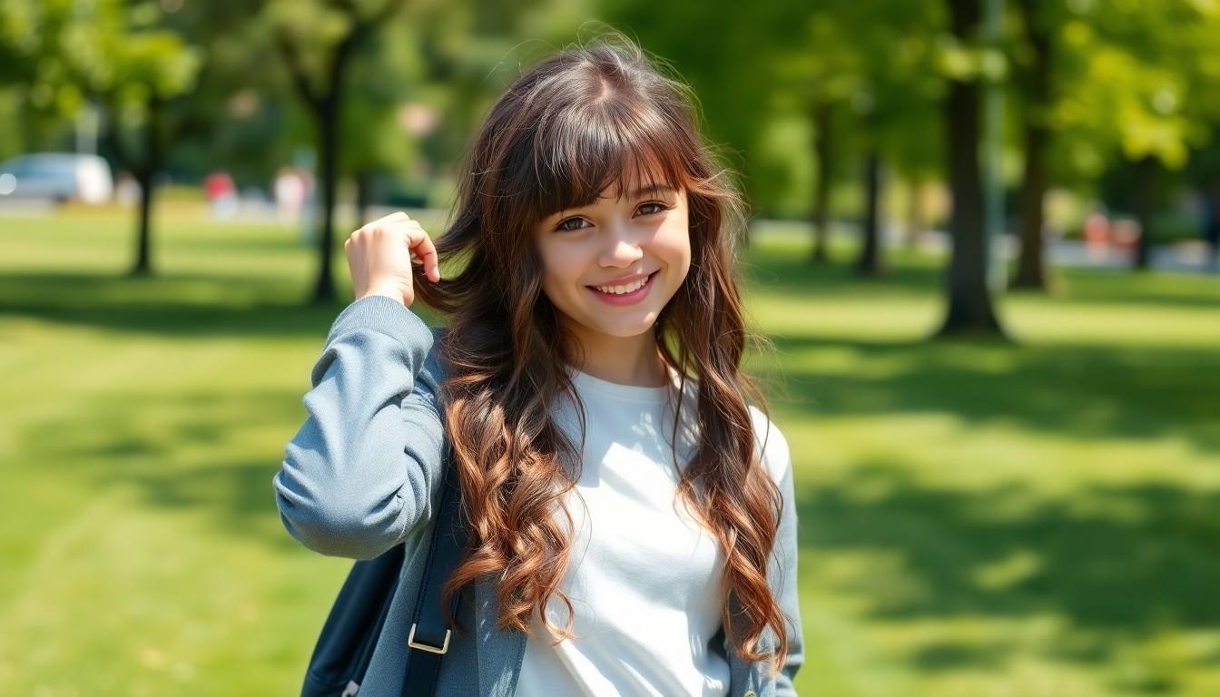 10 Quick & Cute Hairstyles for Teen Girls That Take Zero Effort 12 10 Quick & Cute Hairstyles for Teen Girls That Take Zero Effort 11