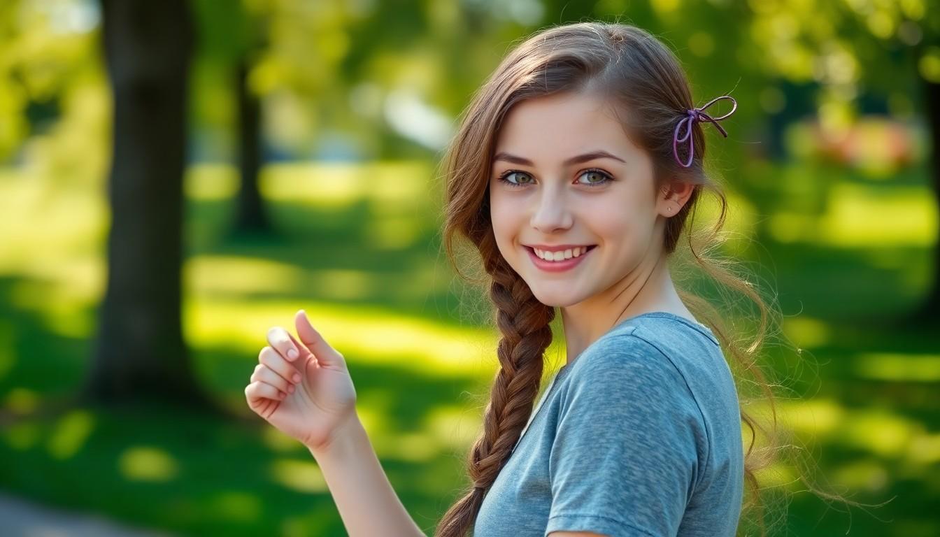 10 Quick & Cute Hairstyles for Teen Girls That Take Zero Effort 16 10 Quick & Cute Hairstyles for Teen Girls That Take Zero Effort 15