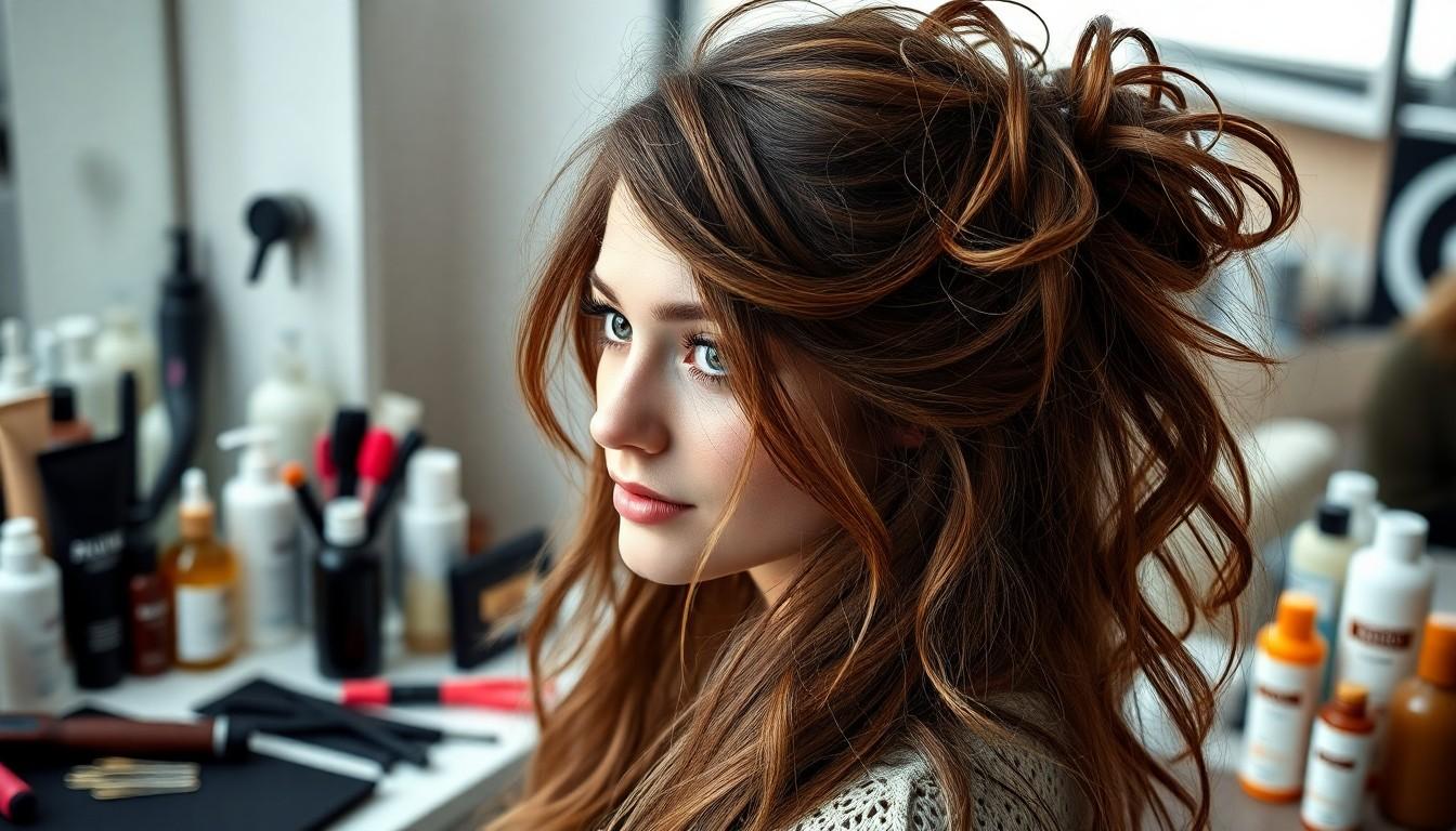 10 Effortless Messy Updos for Long Hair That Stay All Day | 5-Minute Styles 2 10 Effortless Messy Updos for Long Hair That Stay All Day | 5-Minute Styles 1