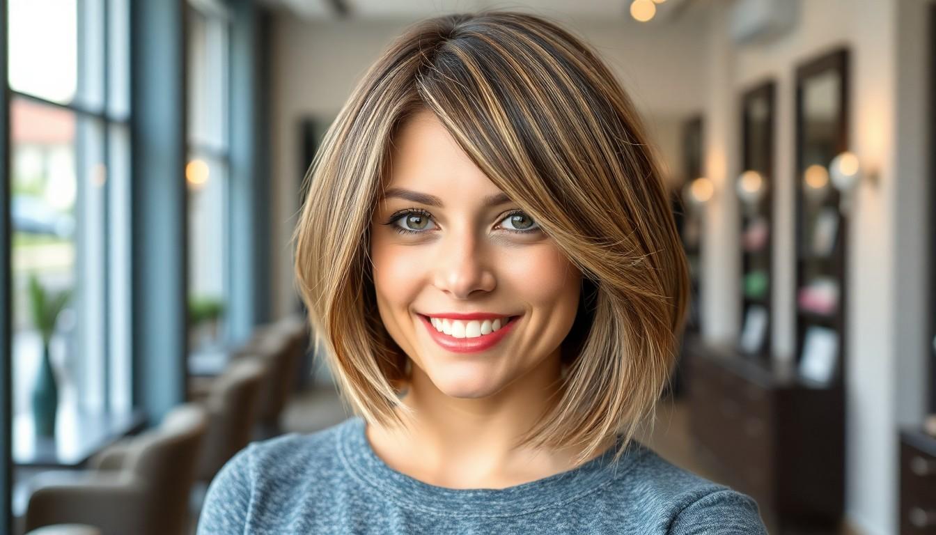 10 Stunning Hairstyles That Add Volume to Thin Hair for Round Faces 4 10 Stunning Hairstyles That Add Volume to Thin Hair for Round Faces 3