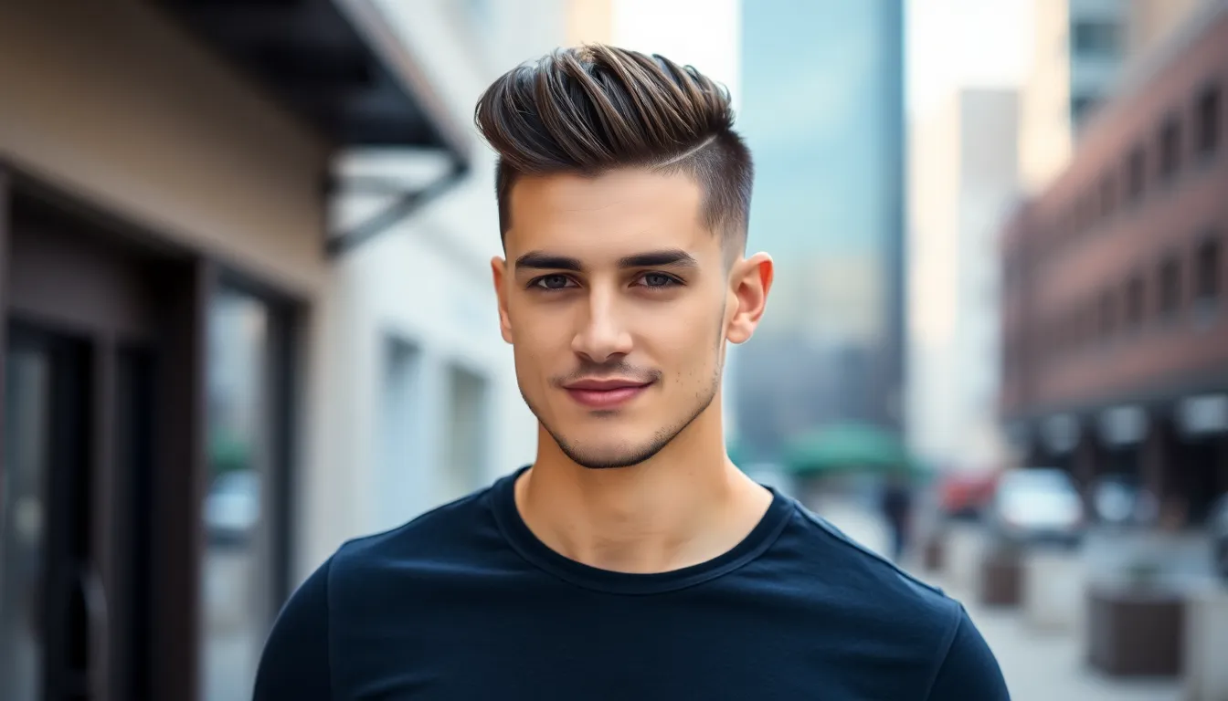 High Fade Haircuts: 9 Trending Styles for Men + Face Shape Guide 2025 22 High Fade Haircuts: 9 Trending Styles for Men + Face Shape Guide 2025 21