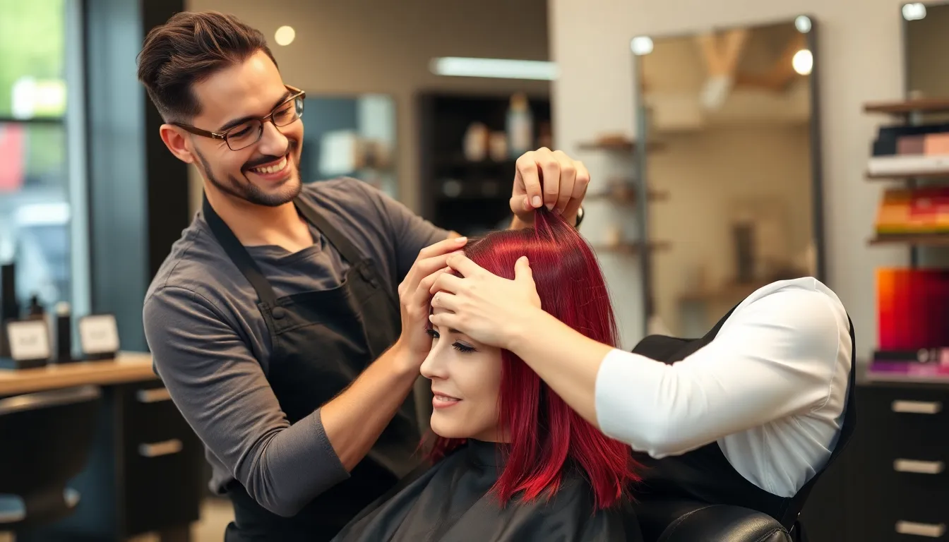Dark Red Hair: Complete Guide to Shades, Styling & Maintenance Tips 4 Dark Red Hair: Complete Guide to Shades, Styling & Maintenance Tips 3