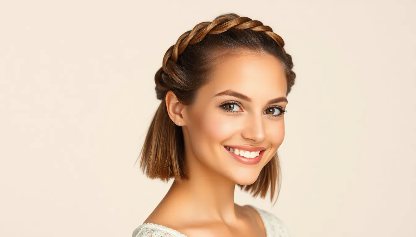15 Stunning Updos for Short Hair That Look Better Than Long Hair Extensions 4 15 Stunning Updos for Short Hair That Look Better Than Long Hair Extensions 3