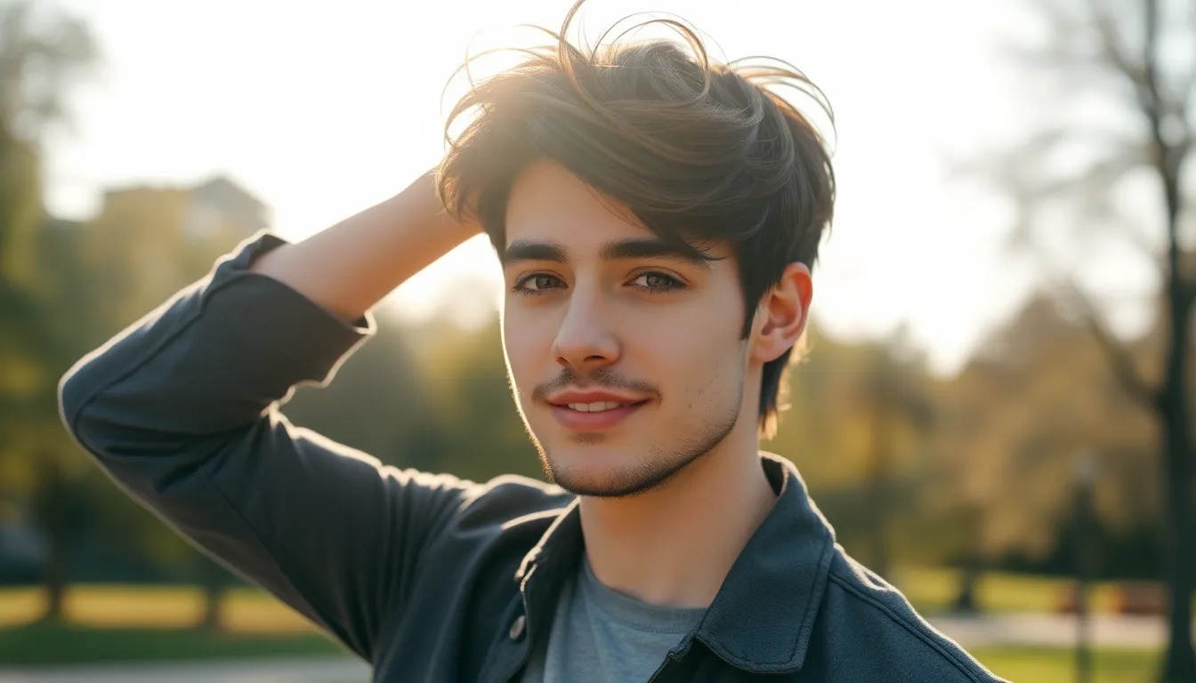 Men's Shag Haircuts: 15 Trendy Styles + Styling Tips for Every Face Shape 6 Men's Shag Haircuts: 15 Trendy Styles + Styling Tips for Every Face Shape 5