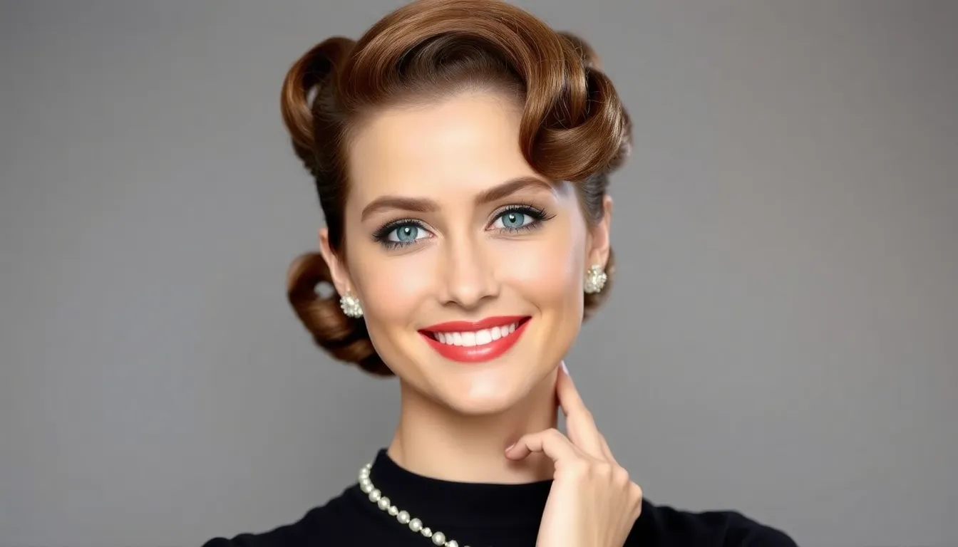 15 Stunning Updos for Short Hair That Look Better Than Long Hair Extensions 6 15 Stunning Updos for Short Hair That Look Better Than Long Hair Extensions 5