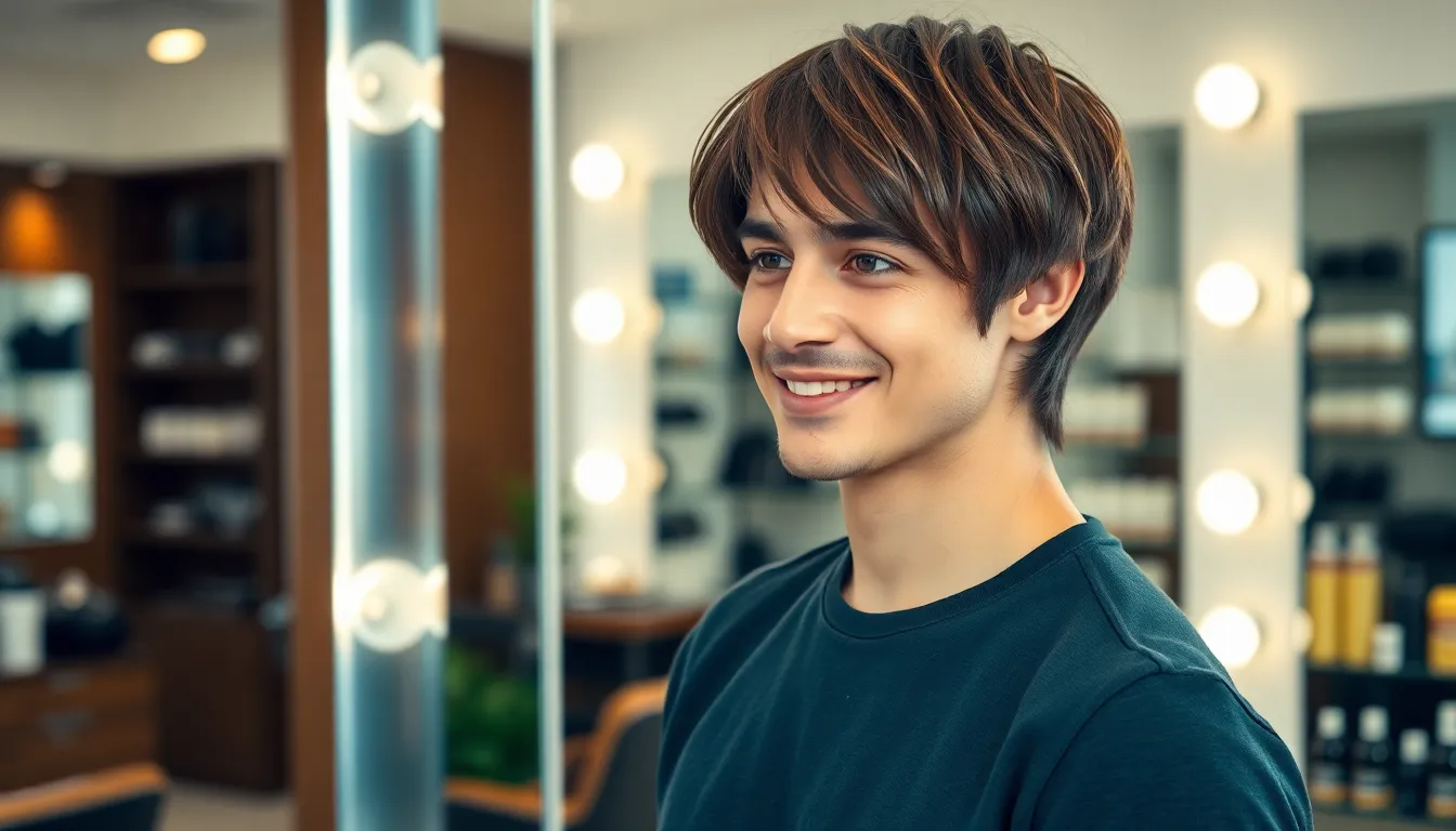 Men's Shag Haircuts: 15 Trendy Styles + Styling Tips for Every Face Shape 8 Men's Shag Haircuts: 15 Trendy Styles + Styling Tips for Every Face Shape 7
