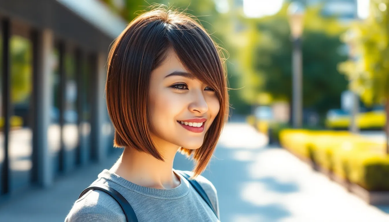 Bob with Side Bangs: 15 Stunning Styles + Expert Styling Tips That Work for Every Face Shape 10 Bob with Side Bangs: 15 Stunning Styles + Expert Styling Tips That Work for Every Face Shape 9