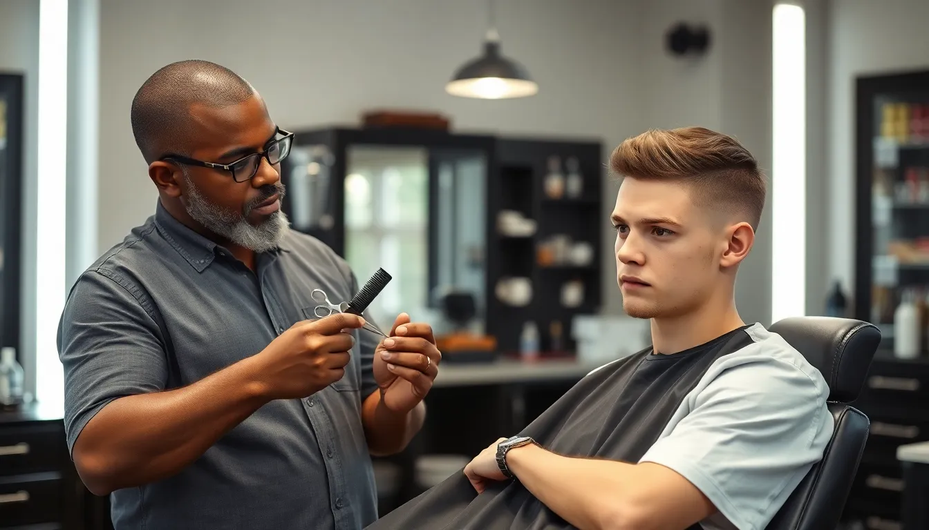 The Complete Drop Fade for Men Guide: 15+ Styles, Tips & How to Ask Your Barber 9
