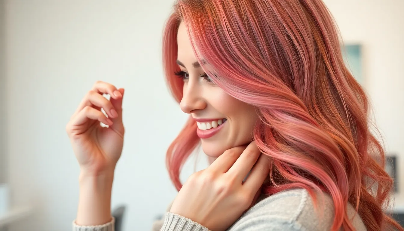Rose Gold Hair: Complete Guide to Achieving & Maintaining This Stunning Color Trend 11