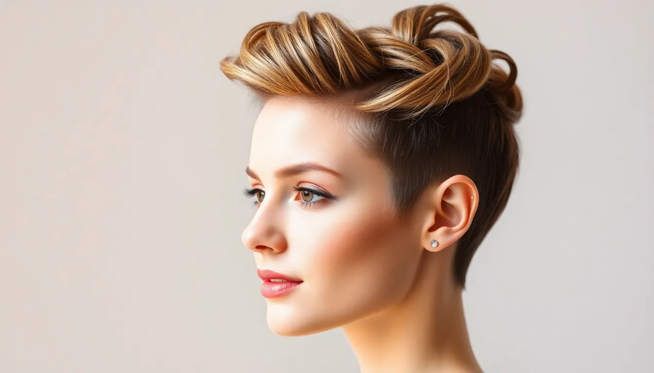 15 Stunning Updos for Short Hair That Look Better Than Long Hair Extensions 12 15 Stunning Updos for Short Hair That Look Better Than Long Hair Extensions 11
