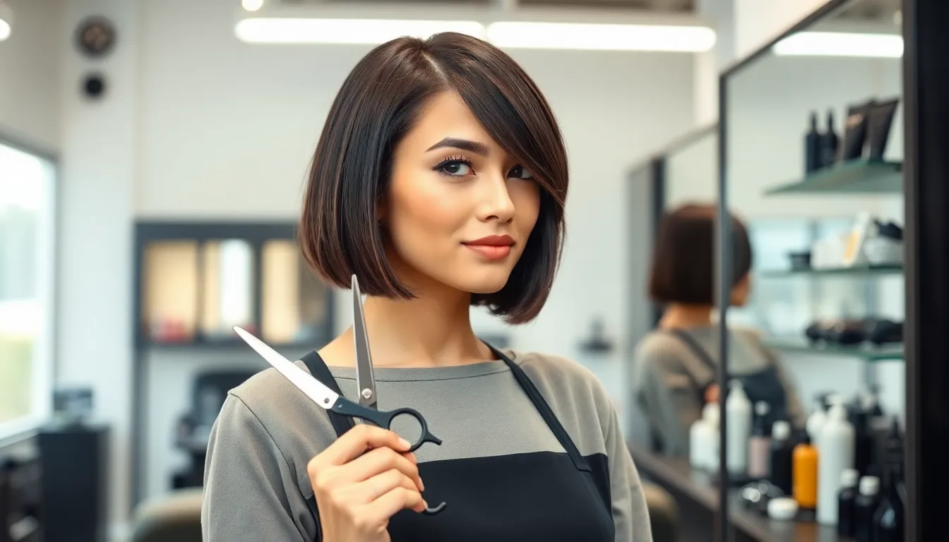 Bob with Side Bangs: 15 Stunning Styles + Expert Styling Tips That Work for Every Face Shape 14 Bob with Side Bangs: 15 Stunning Styles + Expert Styling Tips That Work for Every Face Shape 13