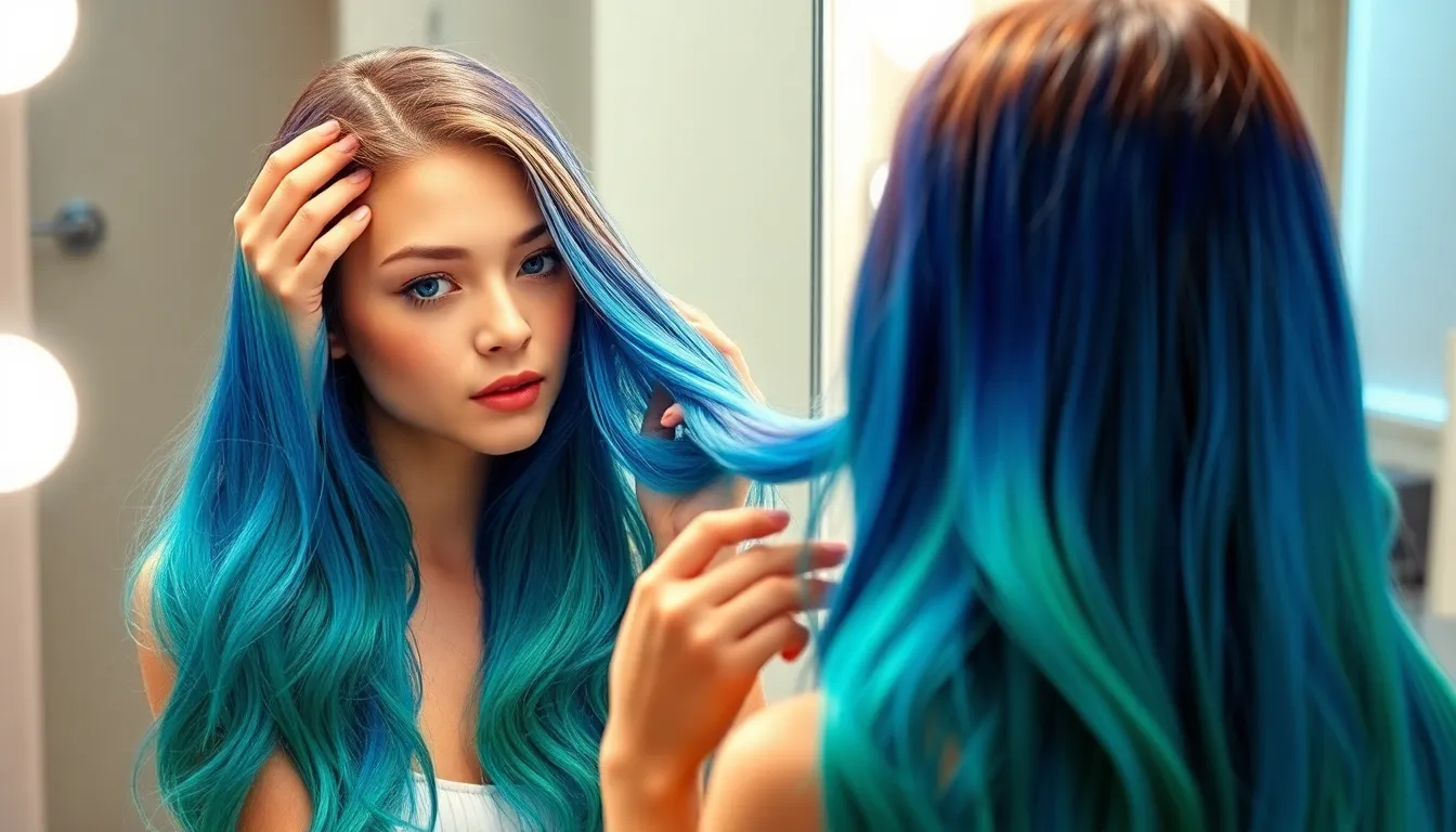 How to Get Stunning Mermaid Hair: Complete Color & Styling Guide for 2025 14 How to Get Stunning Mermaid Hair: Complete Color & Styling Guide for 2025 13