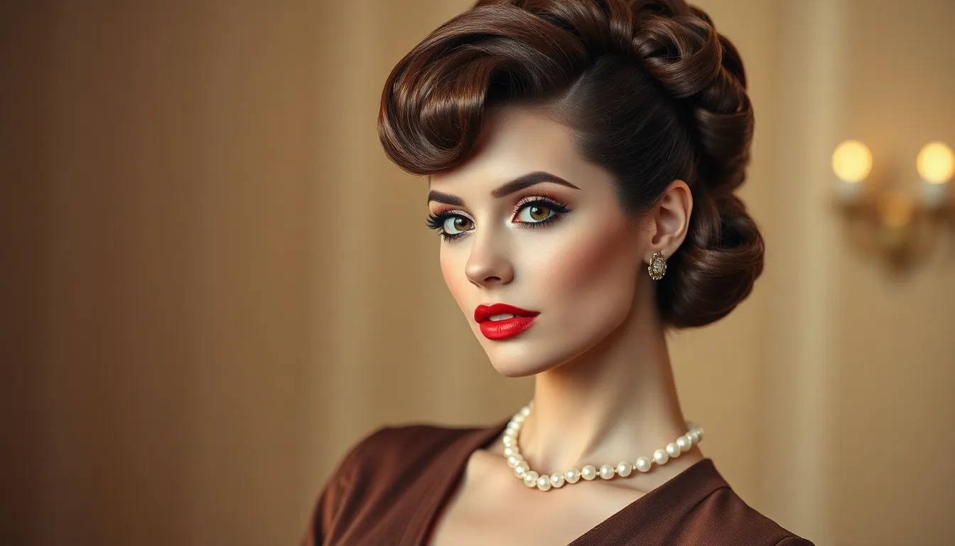 20 Trendiest Updos for Medium Length Hair: Easy Step-by-Step Styles for 2025 16 20 Trendiest Updos for Medium Length Hair: Easy Step-by-Step Styles for 2025 15