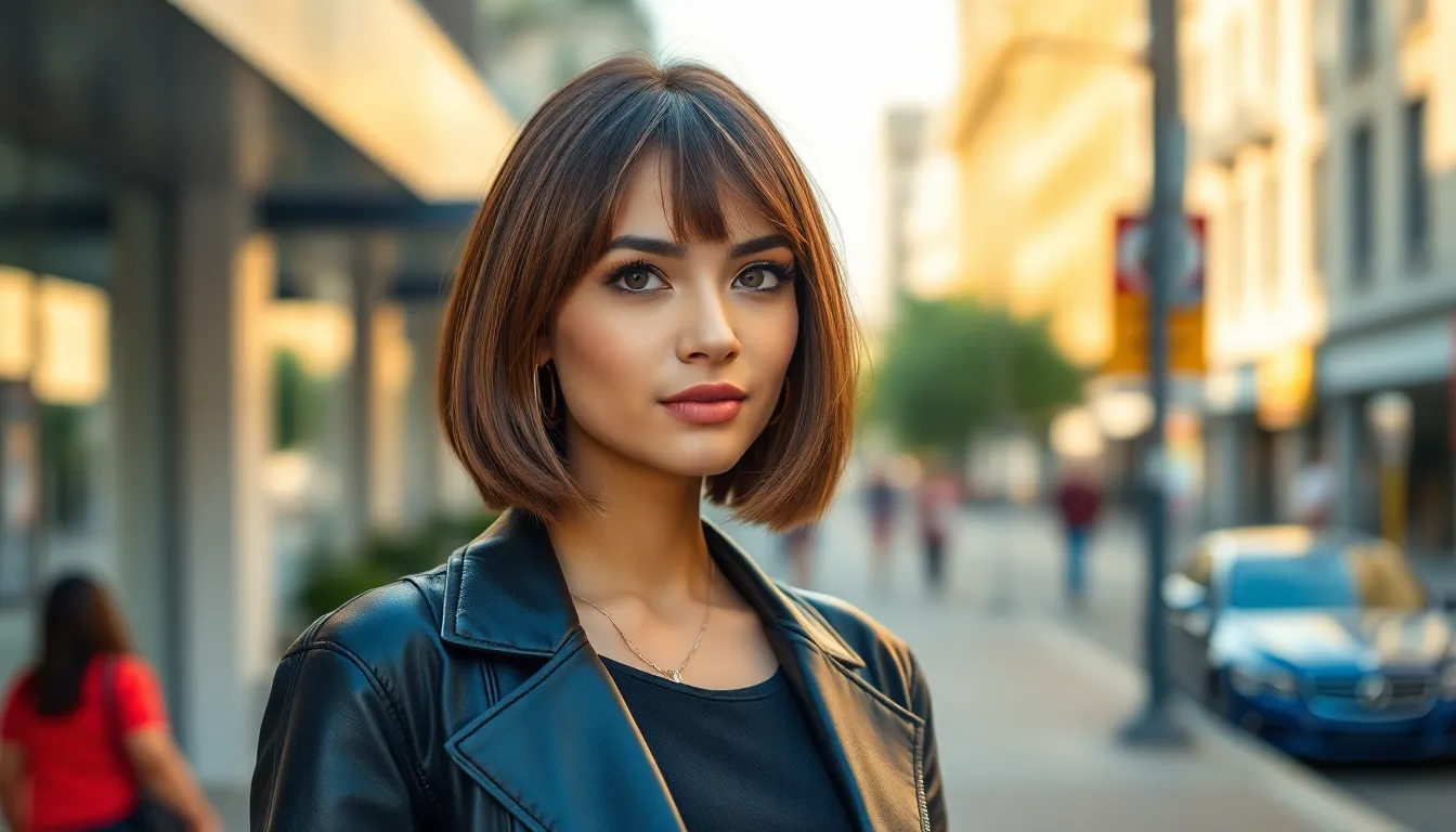 Bob with Side Bangs: 15 Stunning Styles + Expert Styling Tips That Work for Every Face Shape 16 Bob with Side Bangs: 15 Stunning Styles + Expert Styling Tips That Work for Every Face Shape 15