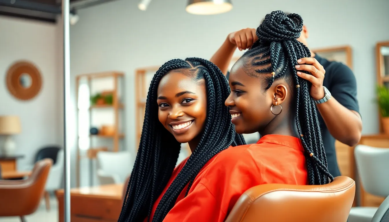 Ghana Braids Guide: 10 Stunning Styles, Care Tips & DIY Techniques for 2025 16 Ghana Braids Guide: 10 Stunning Styles, Care Tips & DIY Techniques for 2025 15