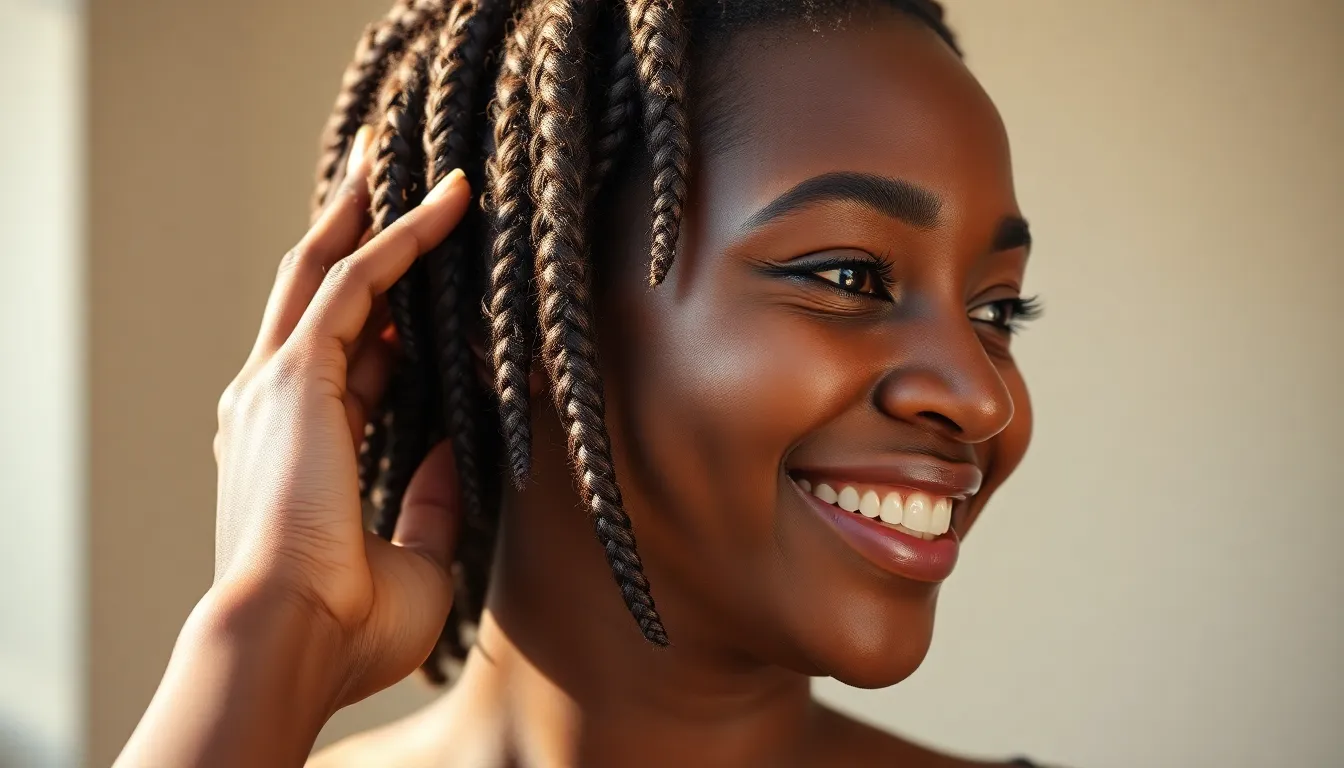 Ghana Braids Guide: 10 Stunning Styles, Care Tips & DIY Techniques for 2025 18 Ghana Braids Guide: 10 Stunning Styles, Care Tips & DIY Techniques for 2025 17