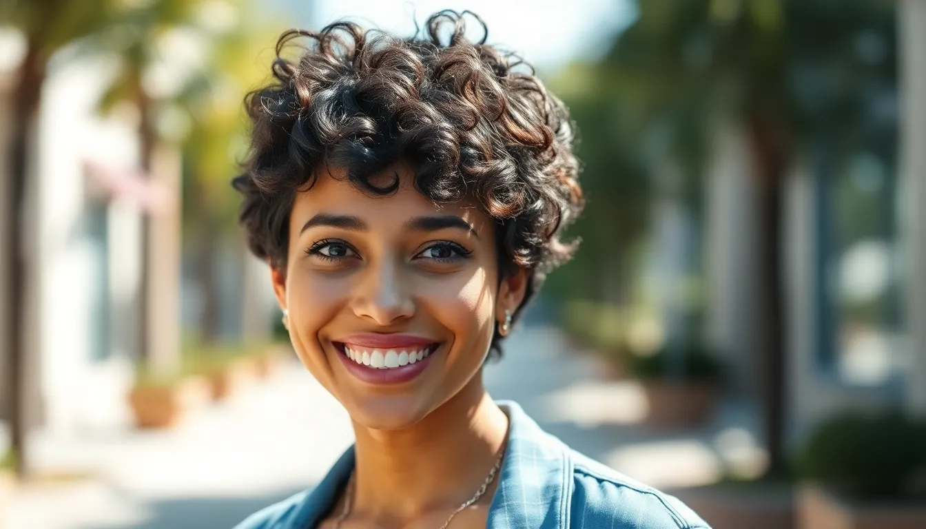 25 Stunning Short Curly Hair Ideas That'll Make You Want to Chop Your Locks 2 25 Stunning Short Curly Hair Ideas That'll Make You Want to Chop Your Locks 1