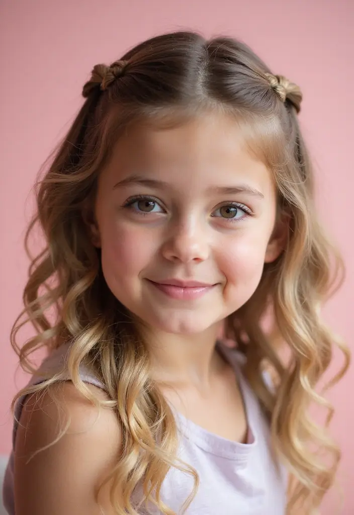 25 Blonde Hair with Dark Roots Looks That Stay Trendy 12 25 Blonde Hair with Dark Roots Looks That Stay Trendy - 12. Twisted Half-Up Hairstyle