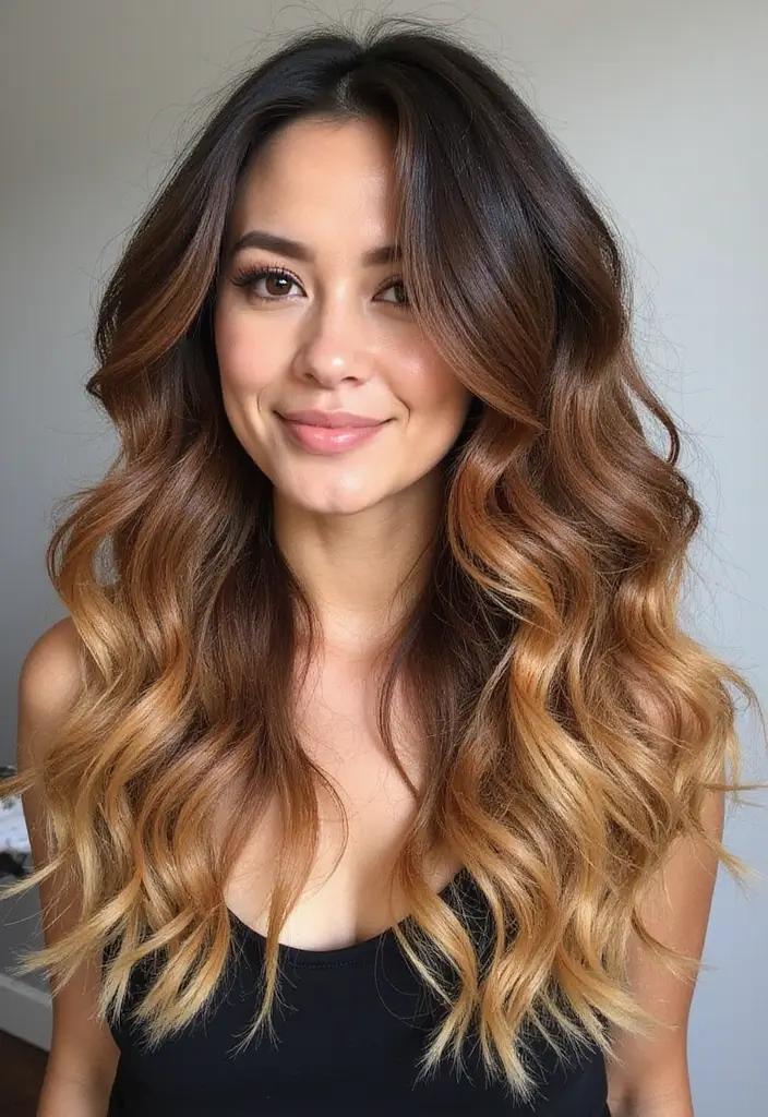 25 Blonde Hair with Dark Roots Looks That Stay Trendy 2 25 Blonde Hair with Dark Roots Looks That Stay Trendy - 2. Ombre Elegance