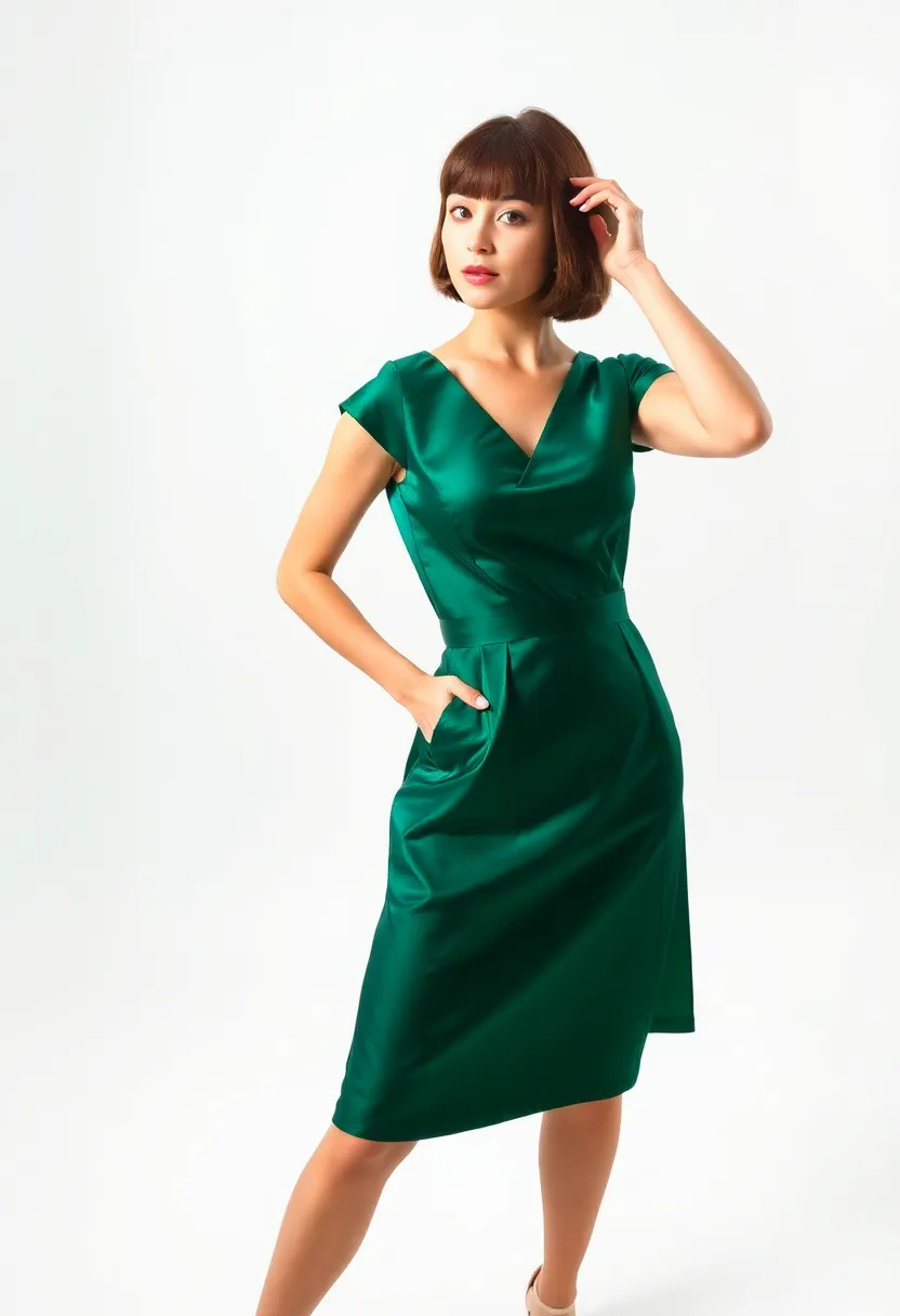 25 Classy Short Bob Haircuts and Hairstyles with Bangs That Stay Timeless - 9. Bob with Side-Swept Bangs