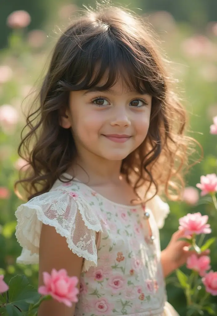 25 Curly Hair with Bangs Styles That Feel Effortless & Cute - 5. Layered Curls with Wispy Bangs