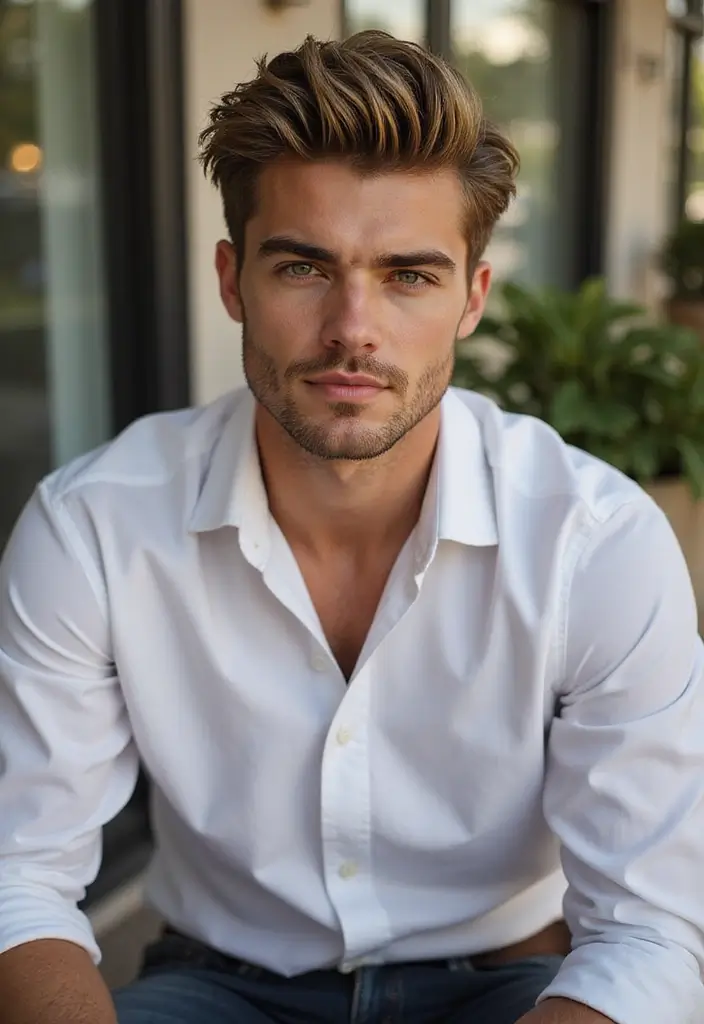 25 Hairstyles for Balding Men That Boost Confidence 23 25 Hairstyles for Balding Men That Boost Confidence - 23. The Layered Cut