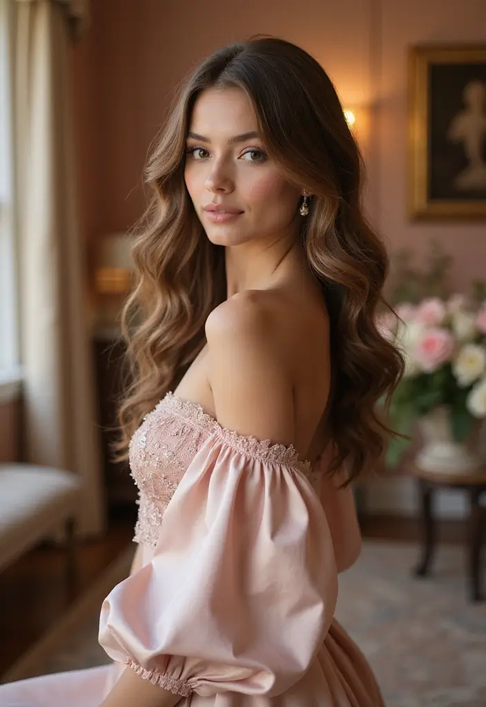 25 Hairstyles for Thin Hair Round Face That Add Fullness 10 25 Hairstyles for Thin Hair Round Face That Add Fullness - 10. Side-Swept Waves