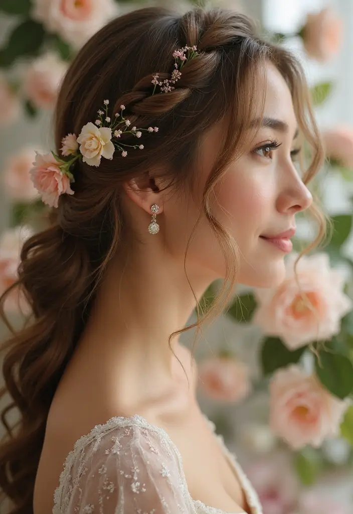 25 Hairstyles for Thin Hair Round Face That Add Fullness 24 25 Hairstyles for Thin Hair Round Face That Add Fullness - 24. Romantic Twists