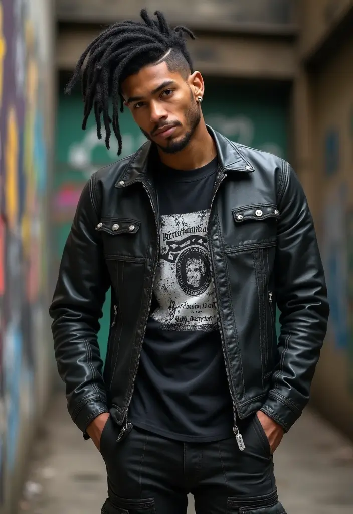25 Men’s Dreadlocks Styles That Are Bold & Versatile 14 25 Men’s Dreadlocks Styles That Are Bold & Versatile - 14. Mohawk Dreadlocks