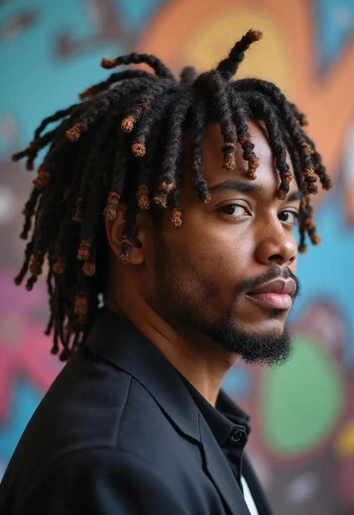 25 Men’s Dreadlocks Styles That Are Bold & Versatile 19 25 Men’s Dreadlocks Styles That Are Bold & Versatile - 19. Twisted Dreadlocks