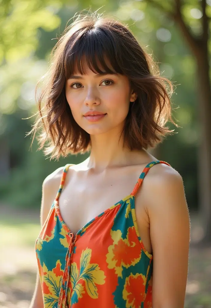 25 Sensational Medium Length Haircuts for Thick Hair That Wow Instantly 16 25 Sensational Medium Length Haircuts for Thick Hair That Wow Instantly - 16. Shaggy A-Line Cut