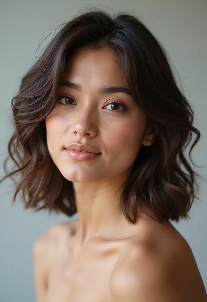 25 Short Shag Hairstyles You Simply Can’t Miss This Season 17 25 Short Shag Hairstyles You Simply Can’t Miss This Season - 17. The Shaggy Center Part